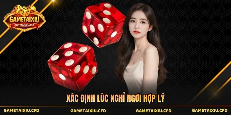 Xác định lúc nghỉ ngơi hợp lý